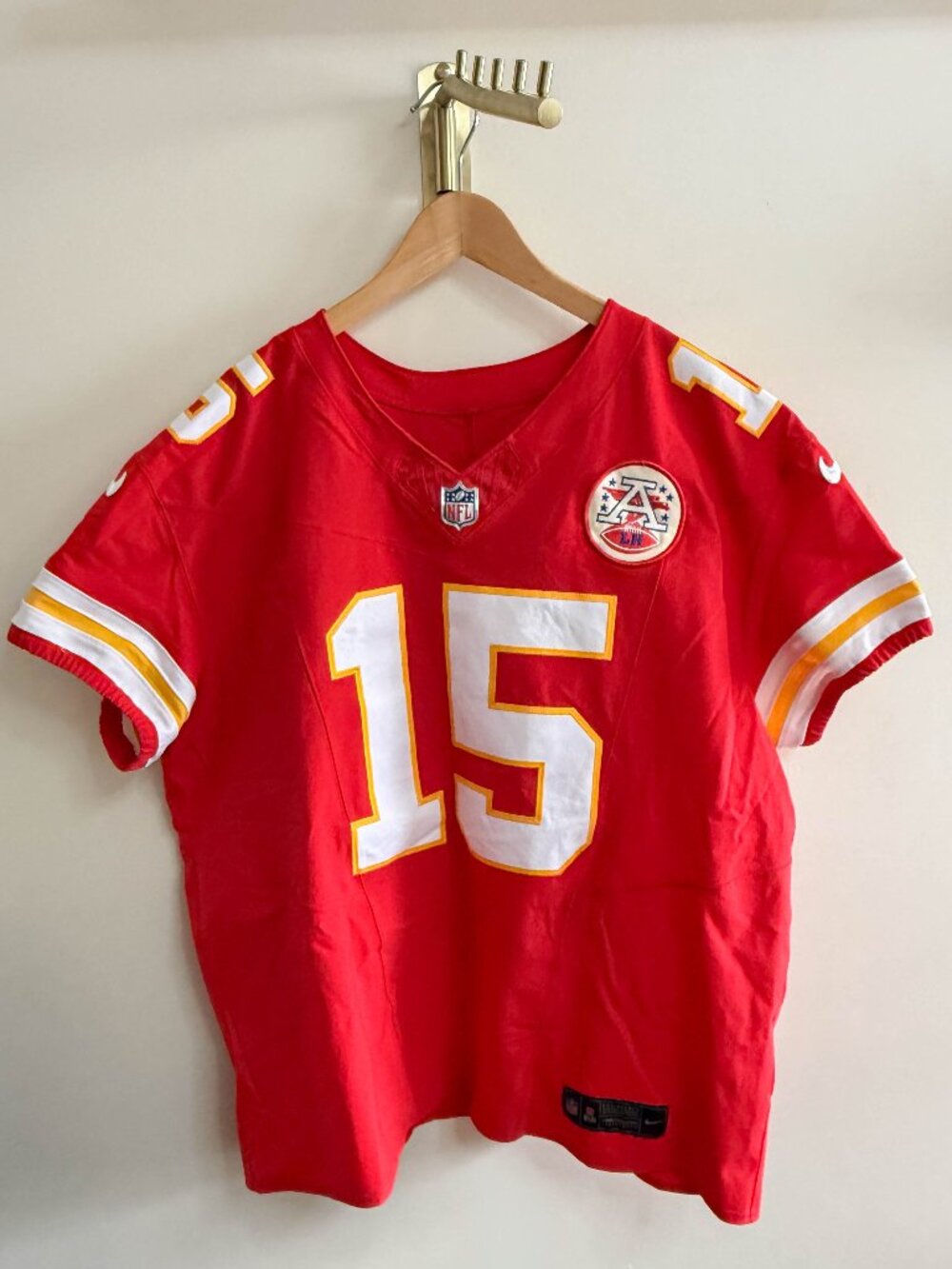 Kansas City Chiefs Patrick Mahomes Nike Red Game Jersey XXL